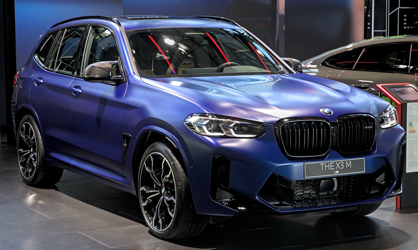 BMW X3 M (F97), front three-quarter view